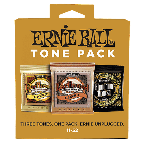 Ernie Ball - Juego de Encordados Tone Pack Light 11-52 Mod.3314