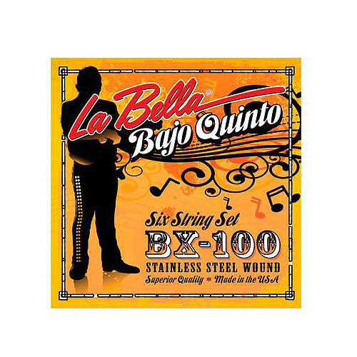 La Bella - Encordado para Bajo Quinto, 10 Cuerdas Mod.BX100