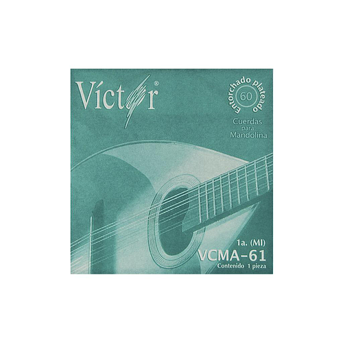 Victor - Cuerda 1A para Mandolina, 10 piezas Mod.61