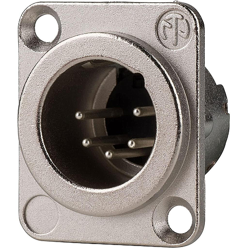 Neutrik - Conector XLR Macho 5 Polos Serie D-LX Mod.NC5MD-LX
