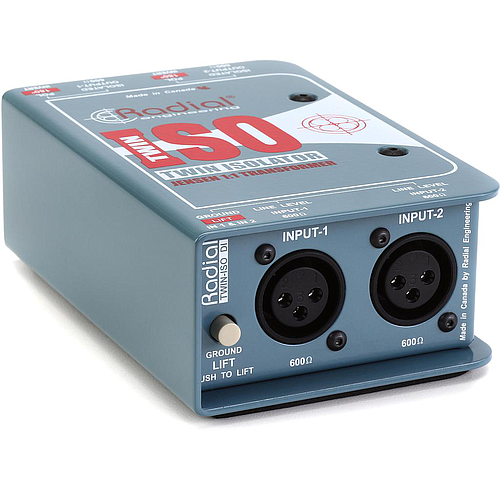 Radial - Caja Reductora de Inducciones Magneticas Mix/Mix Mod.Twin ISO