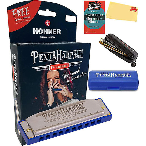 Hohner - Armonica Re-Menor ''Penta Harp'' Mod.M2103X