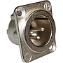 Neutrik - Conector XLR Macho de 3 Polos Serie D-LX Mod.NC3MD-LX
