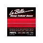 La Bella - Encordado Deep Talkin' Bass para Bajo Eléctrico, Light 43-104 Mod.760FL
